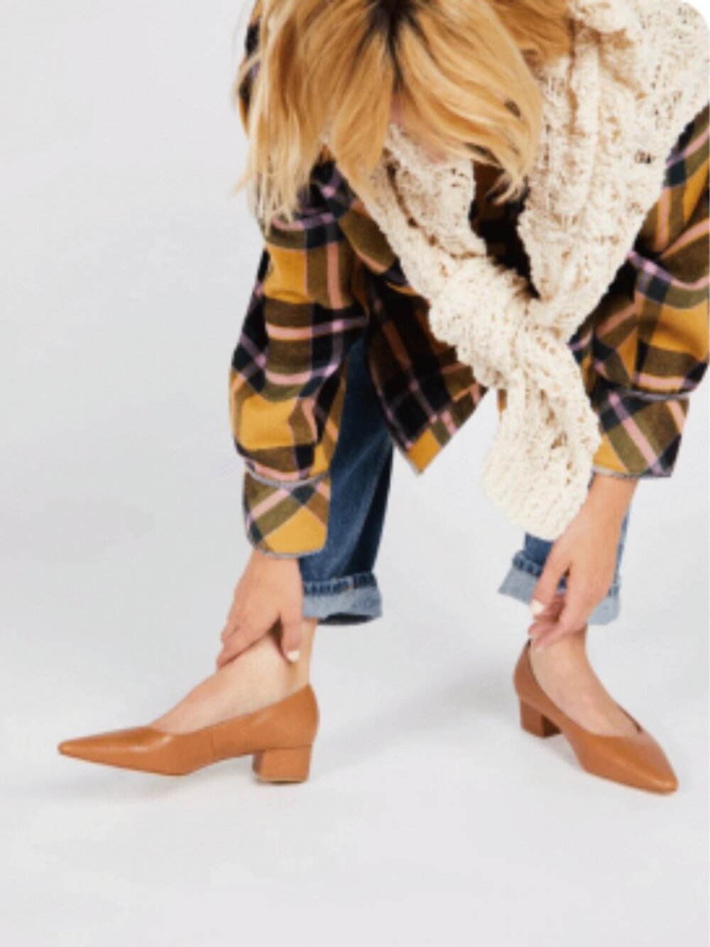 Intentionally Blank Tradition Heels in Camel- size 8